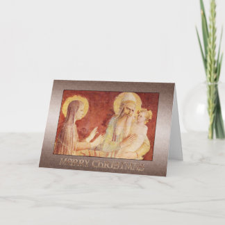 Cartes Pour Fêtes Annuelles Fra Angelico Madonna et son enfant