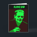 Cartes Pour Fêtes Annuelles Frankenstein - Friend Good<br><div class="desc">Pour cet ami spécial qui l'obtient,  pour leur anniversaire ou juste parce qu'ils vous manquent.</div>