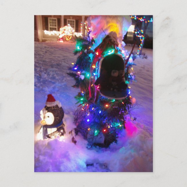 Cartes Pour Fêtes Annuelles Franscious and Lennart Christmas Time Messagerie (Devant)