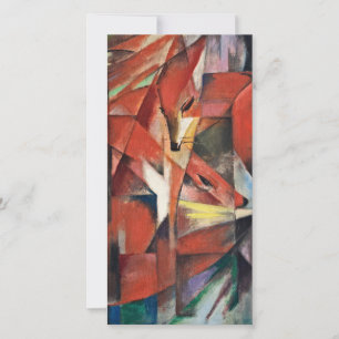 Cartes Pour Fêtes Annuelles Franz Marc - Les Renards