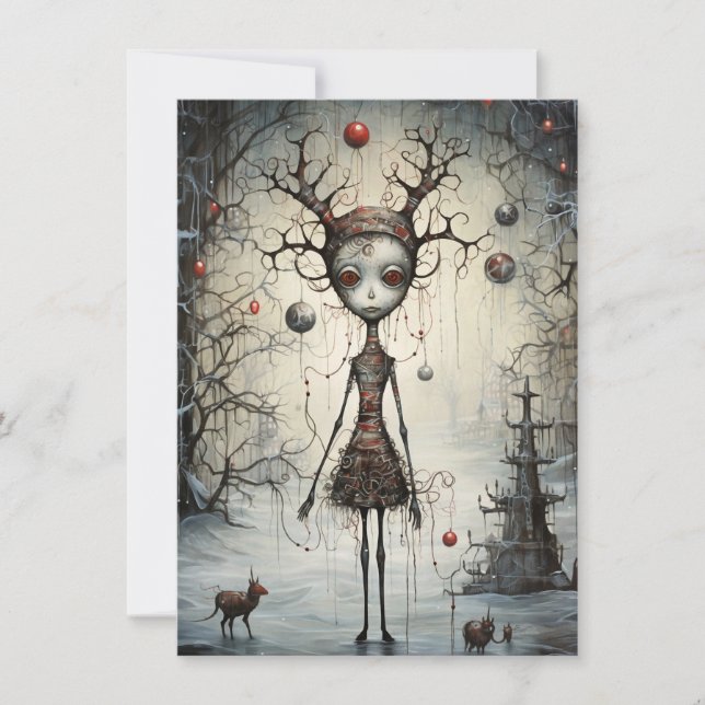 Cartes Pour Fêtes Annuelles Freak Show Christmas Cards (Devant)