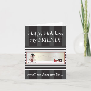 Cartes Pour Fêtes Annuelles Friends to the End Christmas