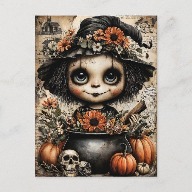 Cartes Pour Fêtes Annuelles Fright & Delight Halloween (Devant)