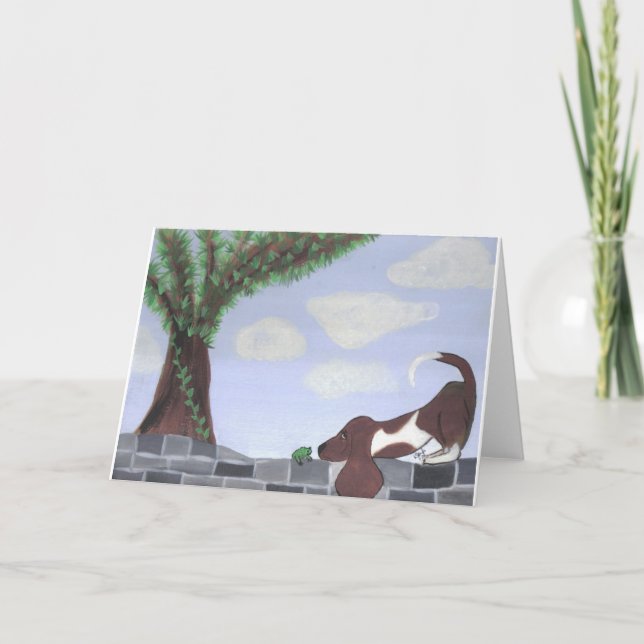 Cartes Pour Fêtes Annuelles Froggie (Devant)