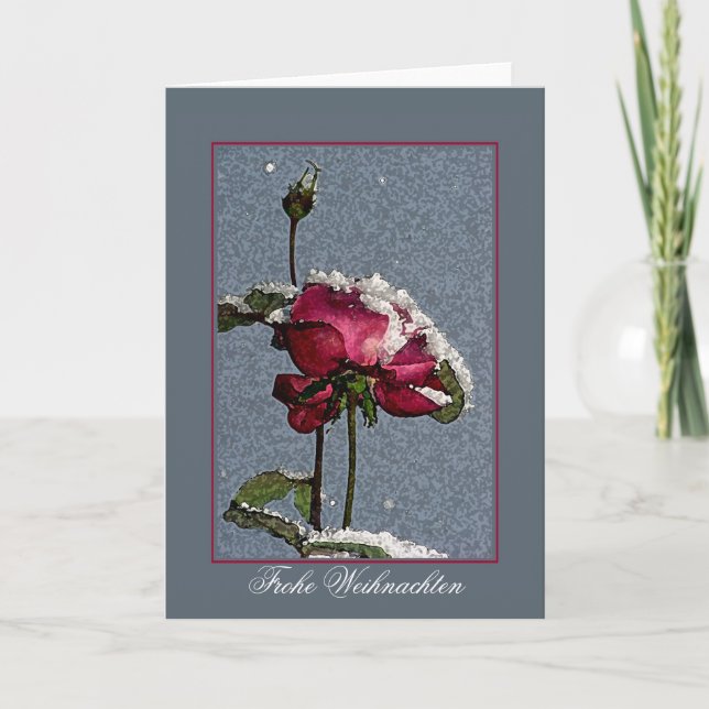 Cartes Pour Fêtes Annuelles Frohe Weihnachten (Devant)