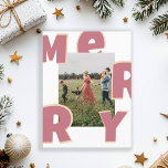 Cartes Pour Fêtes Annuelles Frohe Weihnachten kundenspezifische Foto Feiertage<br><div class="desc">Frohe Weihnachten,  kundenspezifisches Foto,  Urlaub Postkarte.</div>