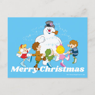 Cartes Pour Fêtes Annuelles Frosty the Snowman™ Frosty & Enfants Jouer