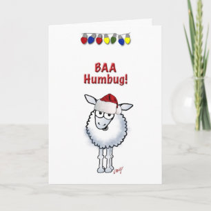Cartes Pour Fêtes Annuelles Fumisterie de BÊLEMENT de Noël de moutons
