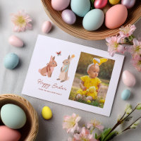 Funny Bunnies de Pâques "Bonne Pâques" Photo