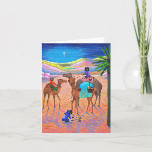 Cartes Pour Fêtes Annuelles Funny Cat Noël Chameau Sages Creationarts