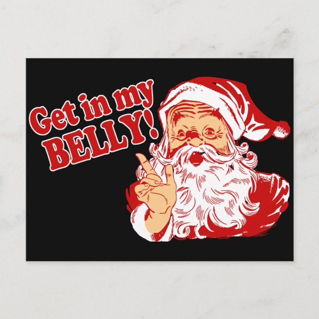Cartes Pour Fêtes Annuelles Funny Christmas (Devant)