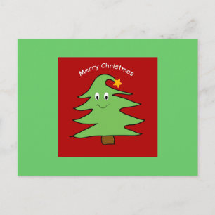 Cartes Pour Fêtes Annuelles Funny Christmas Tree Card