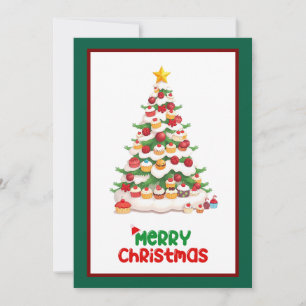 Cartes Pour Fêtes Annuelles Funny Colorful Moderne Design élégant Joyeux Noël