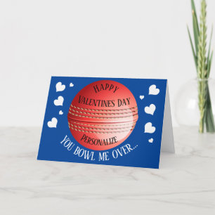 Cartes Pour Fêtes Annuelles Funny Cricket You Bowl