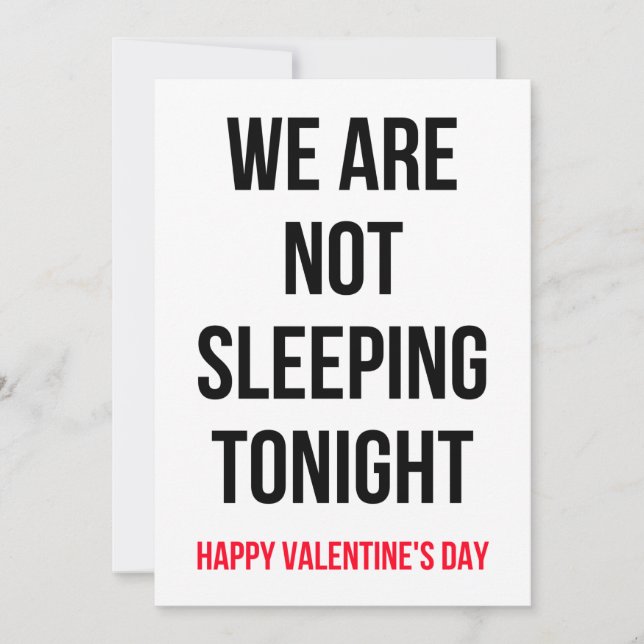 Cartes Pour Fêtes Annuelles Funny Dirty Valentine's Day card (Devant)