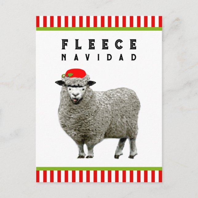 Cartes Pour Fêtes Annuelles Funny Feliz Navidad (Devant)
