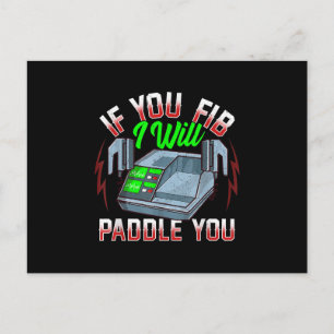 Cartes Pour Fêtes Annuelles Funny FireFighter Police Office Defibrillator