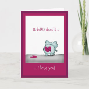 Cartes Pour Fêtes Annuelles Funny humorous Valentine' s Day Greeting Card