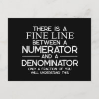 Funny Math Student, Il y a une fine ligne entre