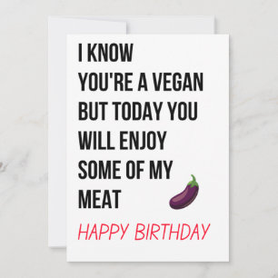 Cartes Pour Fêtes Annuelles Funny Naughty Dirty Happy Birthday Card pour elle