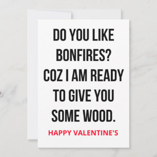 Cartes Pour Fêtes Annuelles Funny Naughty Valentine's Day Card