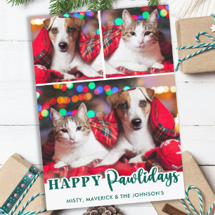 Cartes Pour Fêtes Annuelles Funny Ruff Année 2022 Animal de compagnie Chien Ph