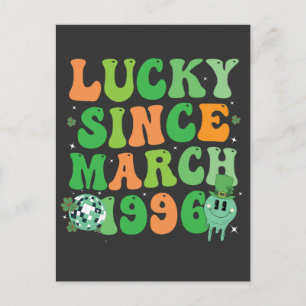 Cartes Pour Fêtes Annuelles Funny St Patrick's Day Lucky depuis mars 1996