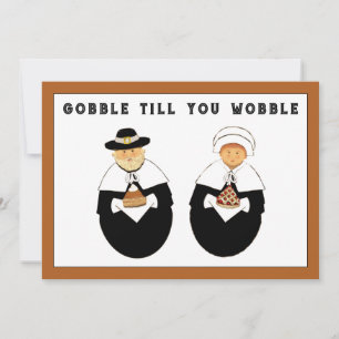 Cartes Pour Fêtes Annuelles funny Thanksgiving