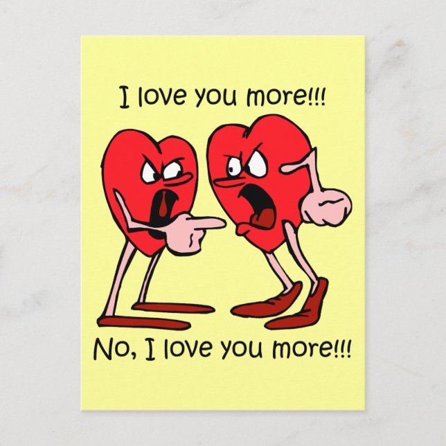 Cartes Pour Fêtes Annuelles Funny Valentine's Day (Devant)