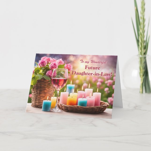 Cartes Pour Fêtes Annuelles Future Daughter in Law to Be Happy Mothers Day  (Devant)