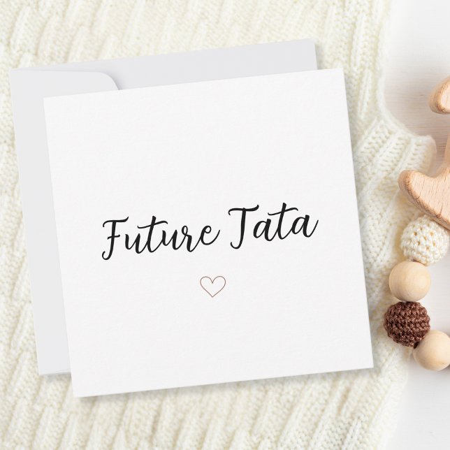 Cartes Pour Fêtes Annuelles Future Tata (Créateur téléchargé)