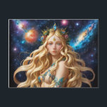 Cartes Pour Fêtes Annuelles *~* Galactique Femmes Imaginaire Bijou cosmique AP<br><div class="desc">Recherchez AP58 pour des articles similaires - Image 132. Carte postale numérique / carte postale - peinture numérique. TRANSFÉREZ-VOUS vers d'autres produits Zazzle si vous le désirez. * Une Puissante Belle Jeune Femme Autonomie Cosmique Artsy numérique CELESTIAL extraordinaire Peinture. Elle a une JEWEL sur son TROISIÈME OEIL> Le cadre est...</div>