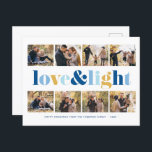 Cartes Pour Fêtes Annuelles Galerie "Amour et Lumière" de 8 Photos Hanoukka<br><div class="desc">Ces belles cartes de voeux Hanoukka sont entièrement personnalisables. Ajoutez votre propre photo et message pour un design unique.</div>