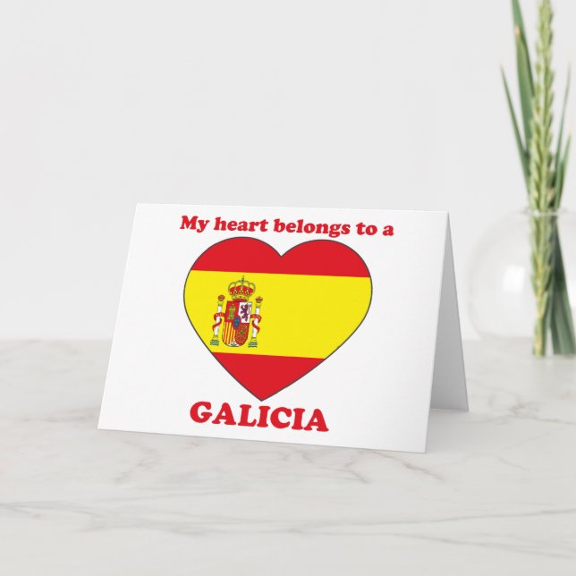Cartes Pour Fêtes Annuelles Galice (Devant)