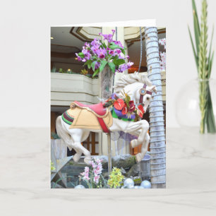 Cartes Pour Fêtes Annuelles Galoping Christmas Pony