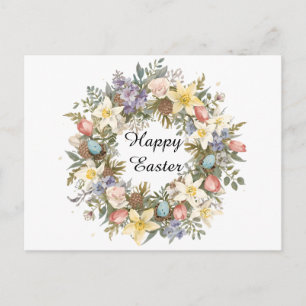 Cartes Pour Fêtes Annuelles Garde de floraison printanière personnalisée