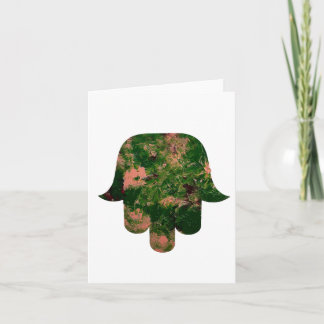 Cartes Pour Fêtes Annuelles Garden Hamsa Balloon Painting Studio Art