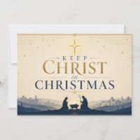 Garder le Christ dans Noël Moderne Chrétien
