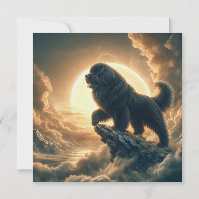 Cartes Pour Fêtes Annuelles Gardien de l'Horizon Éternel (Devant)
