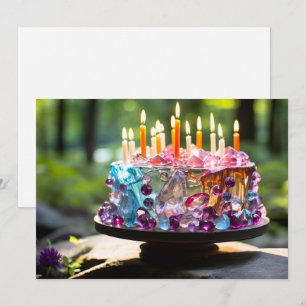 Cartes Pour Fêtes Annuelles Gâteau de fête