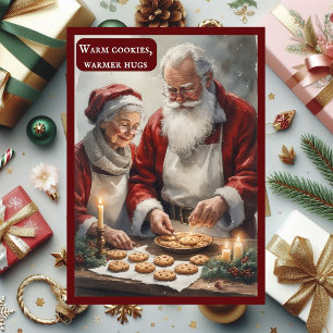 Cartes Pour Fêtes Annuelles Gâteaux chauds Câlins plus chauds L'histoire de la
