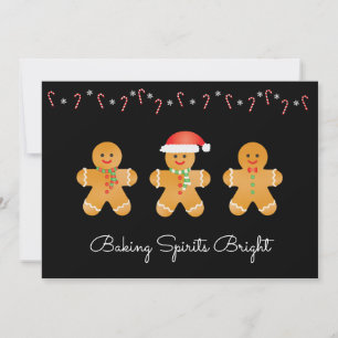 Cartes Pour Fêtes Annuelles Gâteaux de Noël en pain d'épices pour égayer les e