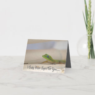 Cartes Pour Fêtes Annuelles Gecko coloré