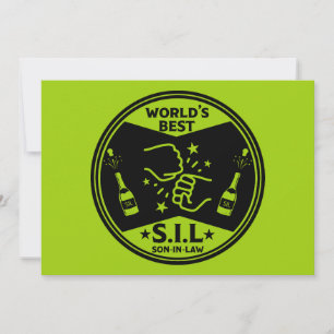 Cartes Pour Fêtes Annuelles Gendre le meilleur du monde