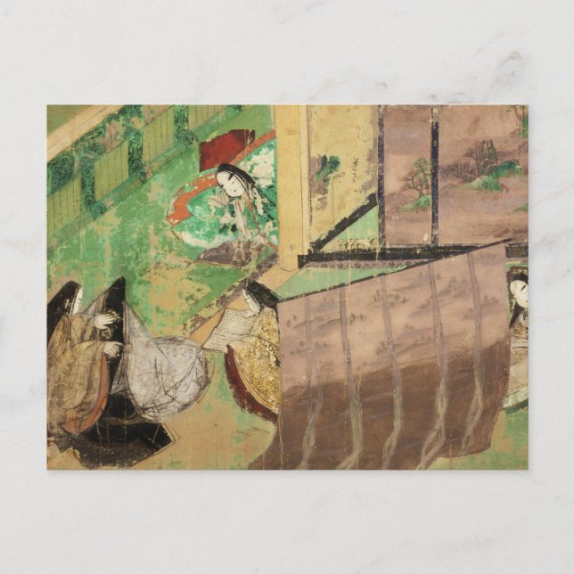 Cartes Pour Fêtes Annuelles Genji Emaki Azumaya (Devant)