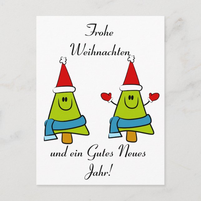 Cartes Pour Fêtes Annuelles German Greetings (Devant)