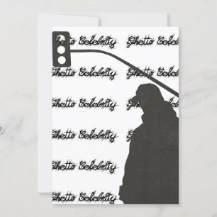 Cartes Pour Fêtes Annuelles Ghetto Hip hop vintage Celebrity Street Urban