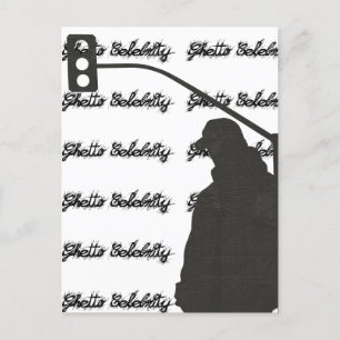 Cartes Pour Fêtes Annuelles Ghetto Hip hop vintage Celebrity Street Urban