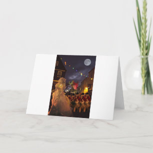 Cartes Pour Fêtes Annuelles Ghost of Charles Dickens Past