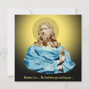 Cartes Pour Fêtes Annuelles Gian Lorenzo Bernini Bust of Christ 1679